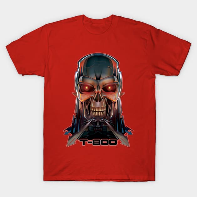 TERMINATOR-T-800 T-Shirt by mexifunk